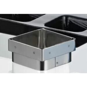 MATFER BOURGEAT Professional Square Savarin Cutter 70mm x 70mm NWT